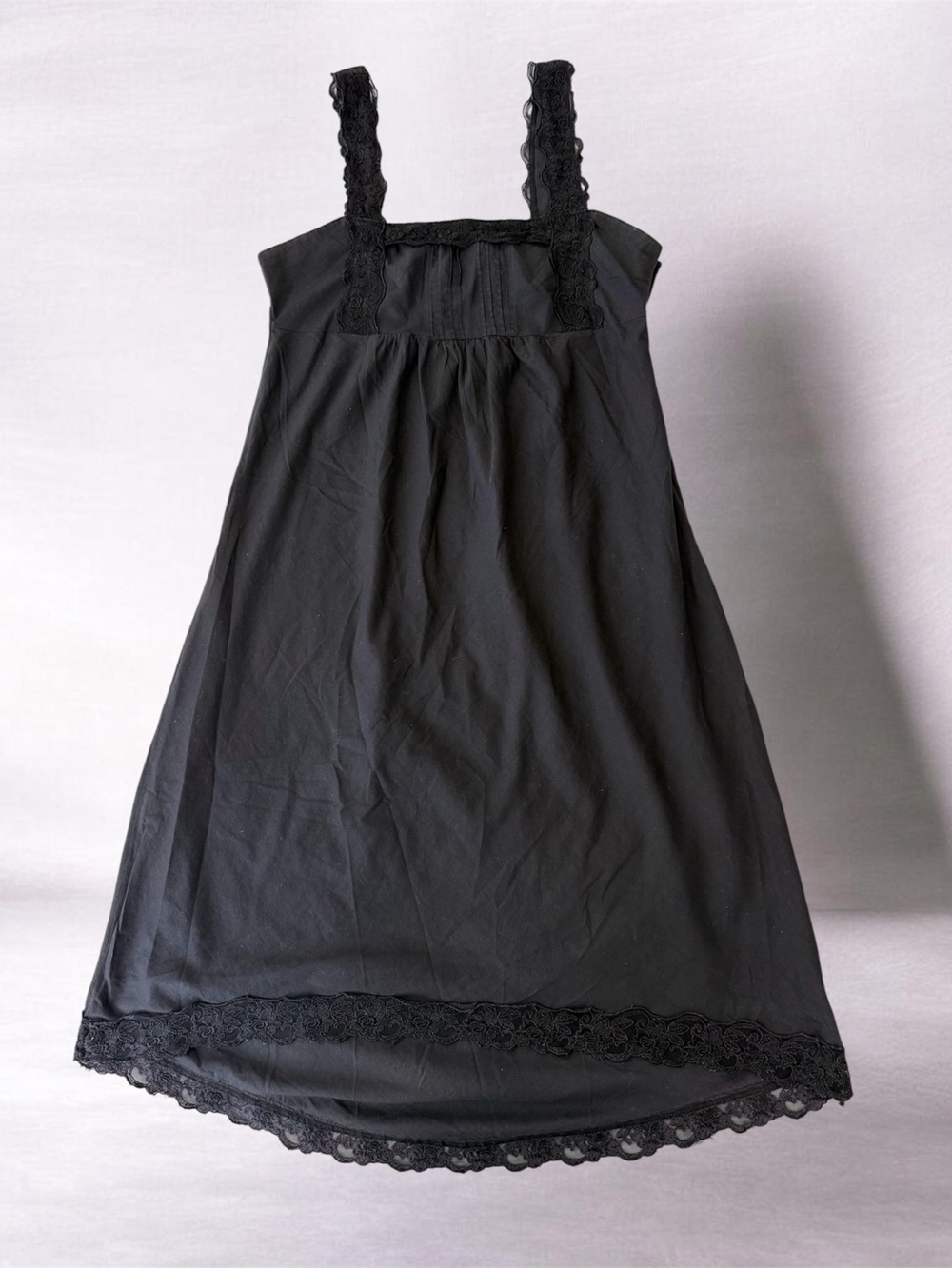 Hurley Black Sleeveless Pintuck Cami Dress - High-Low Dress